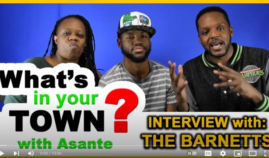 Asante interviews the Barnett’s
