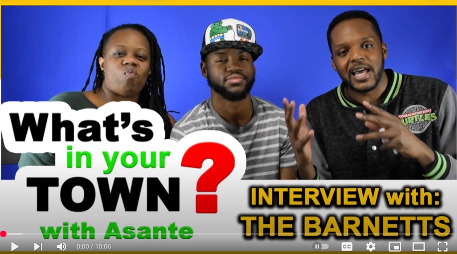 Asante interviews the Barnett’s